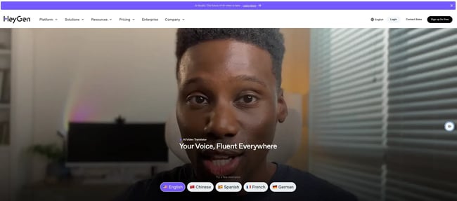 Penerjemah Avatar AI Heygen